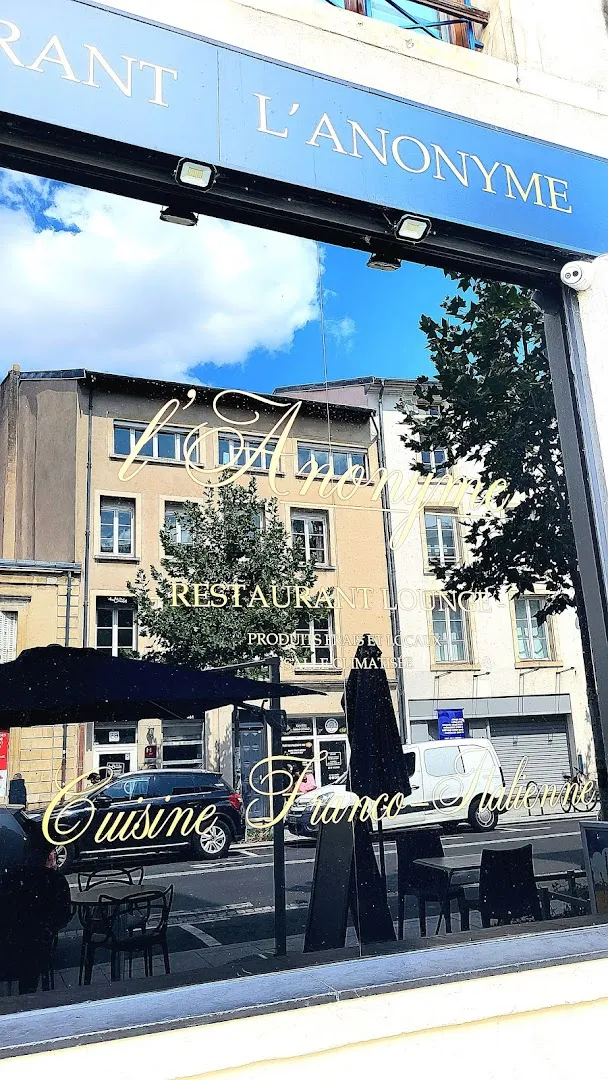 Restaurant l’anonyme Nancy